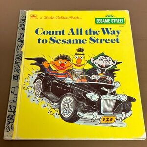 Sesame Street Count All the Way to Sesame Street Book